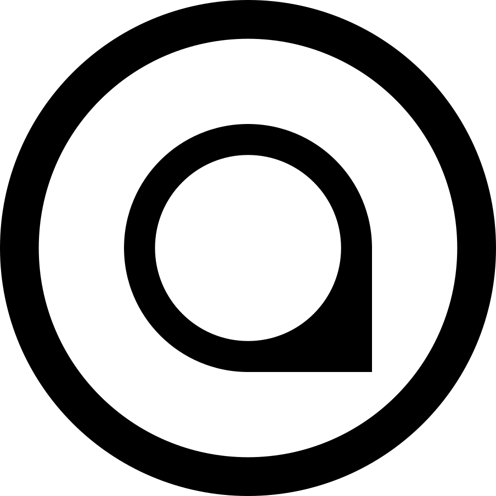 Marker In Circular Button Comments - Play Icon Png Transparent (980x980), Png Download
