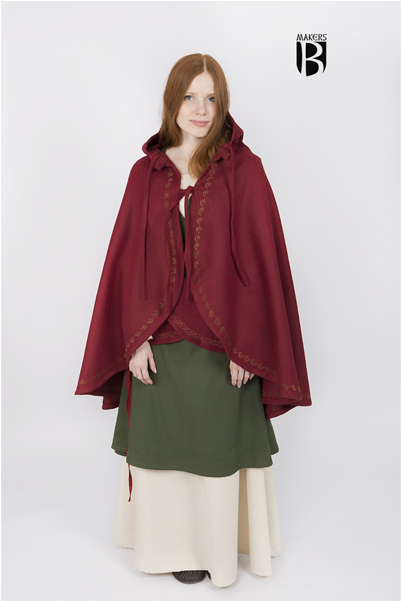 Cape Affra Red - Cape (600x600), Png Download