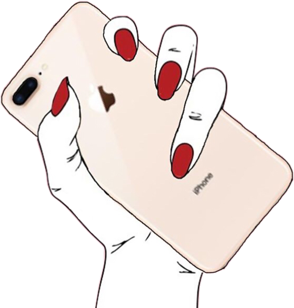Iphone Sticker - Iphone (1024x1073), Png Download