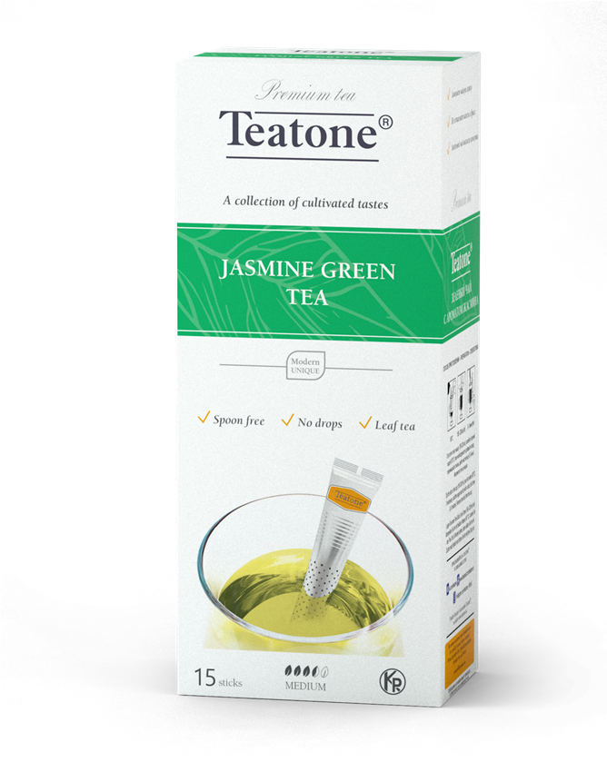 Jasmine Green Tea - Drink (667x889), Png Download