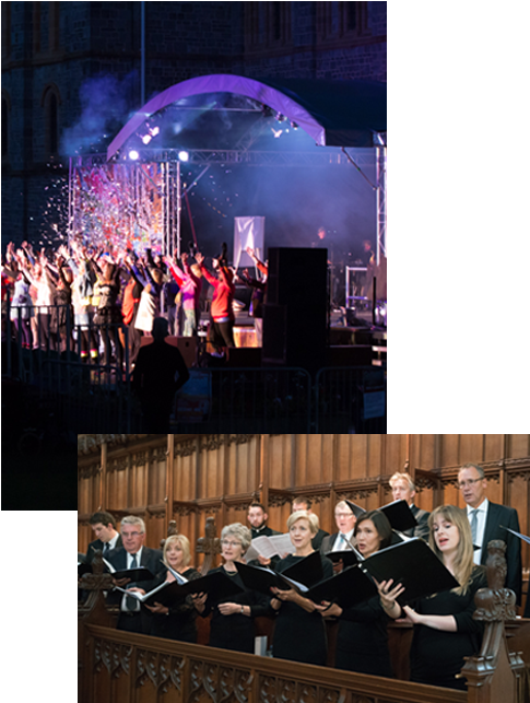 Buckfast Abbey - Stage (739x652), Png Download