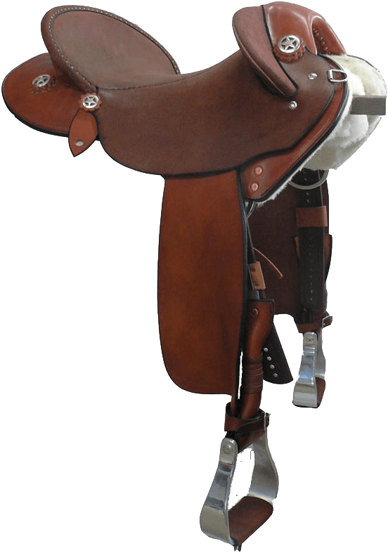 The Campdrafter - Saddle (573x834), Png Download