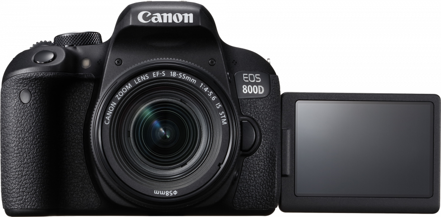 Canon Eos 800d Dslr Camera (875x430), Png Download