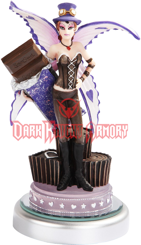 Chocolate Bar Sugarsweet Fairy Statue - Figurine (850x850), Png Download