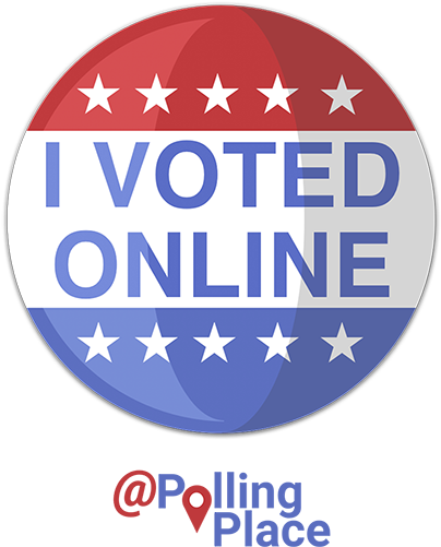 After A User Submits Their Ballot, They Receive The - Graphic Design (1400x500), Png Download