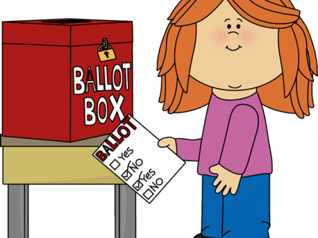 Vote Clipart Voted Sticker - Elections Clipart (640x480), Png Download