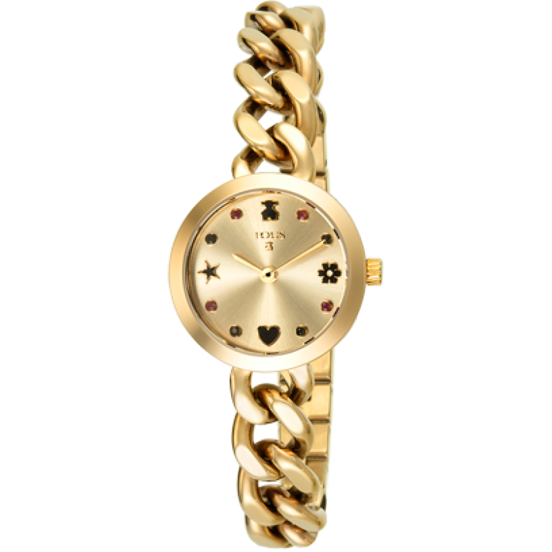 Reloj Tous 500350255 Mini Motif Mujer - Reloj Dorado Mujer Tous (800x800), Png Download