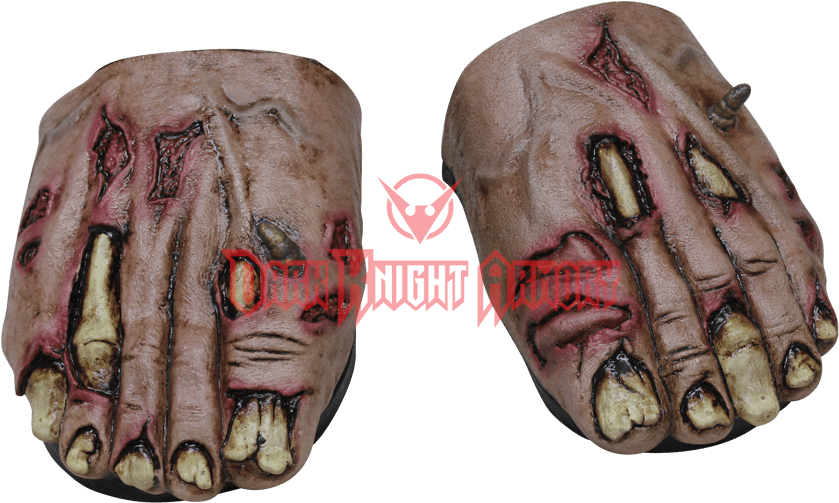 Zombie Flesh Cover Feet - Zombie Flesh (850x850), Png Download