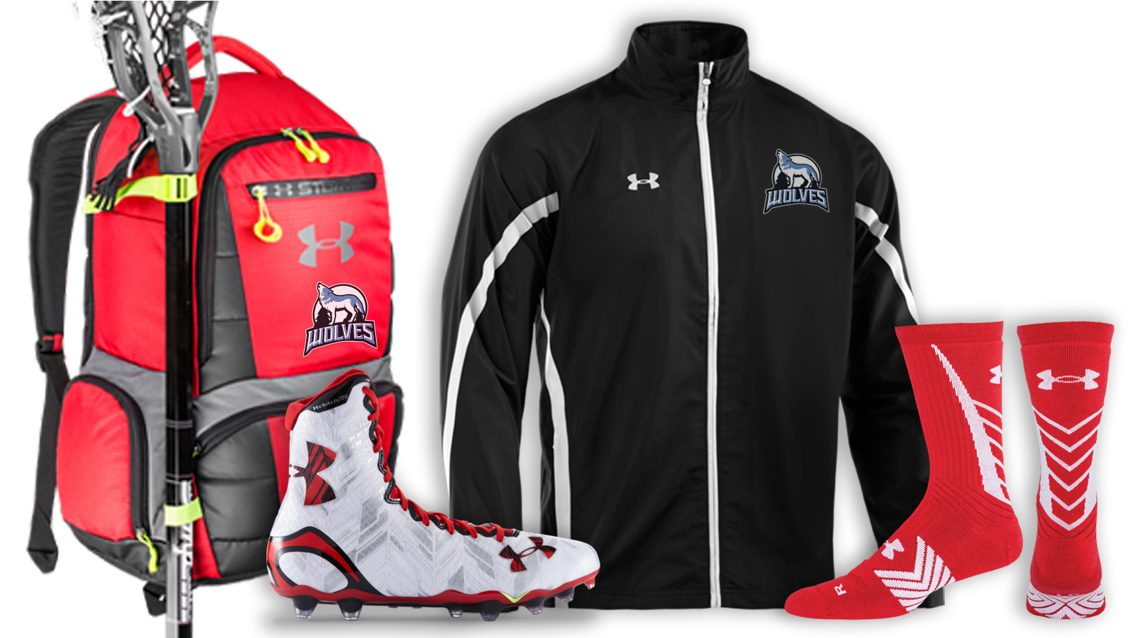 Menslax Ua Essential Pack4-1 - Under Armour Storm Lacrosse Backpack (1629x912), Png Download