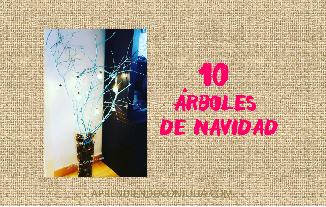 Ideas De Árboles De Navidad Con Hojas Secas Y Tutorial - Tree (1063x676), Png Download