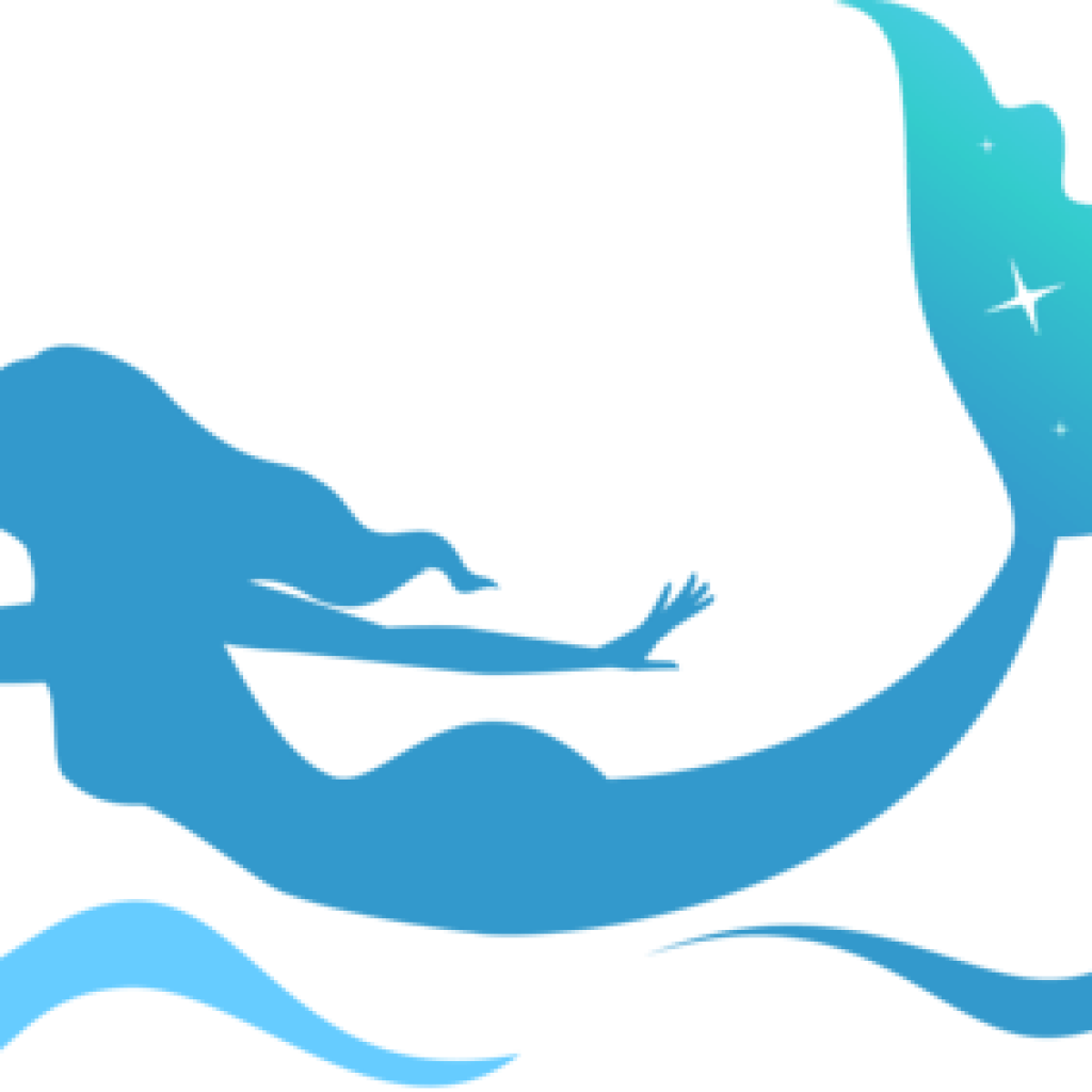Mermaid Clipart Free Mermaid Clipart Transparent Png - Blue Mermaid Clipart Png (1024x1024), Png Download
