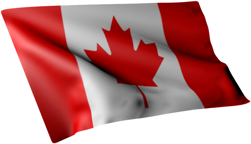 Canadian Flag Png - แคนาดา Png (960x580), Png Download