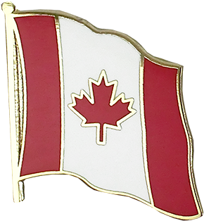 Flag Lapel Pin Canada - Flag (750x469), Png Download