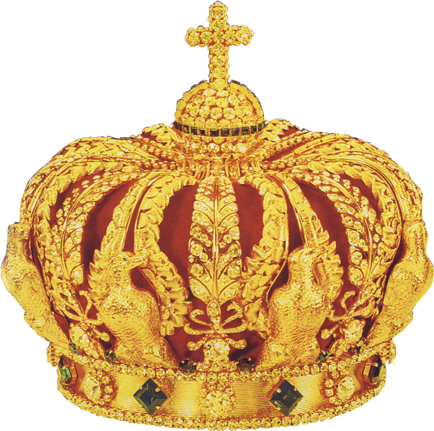 Imperial Crown Of Napoleon Iii By Lolotte10 Joyas De - Crown On Transparent (900x900), Png Download