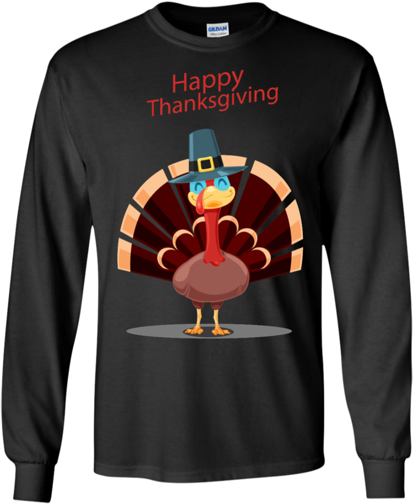 Thanksgiving Day, Turkey Funny, Cute Ls Ultra Cotton - Ugly Sweater Pink Floyd (1024x1024), Png Download