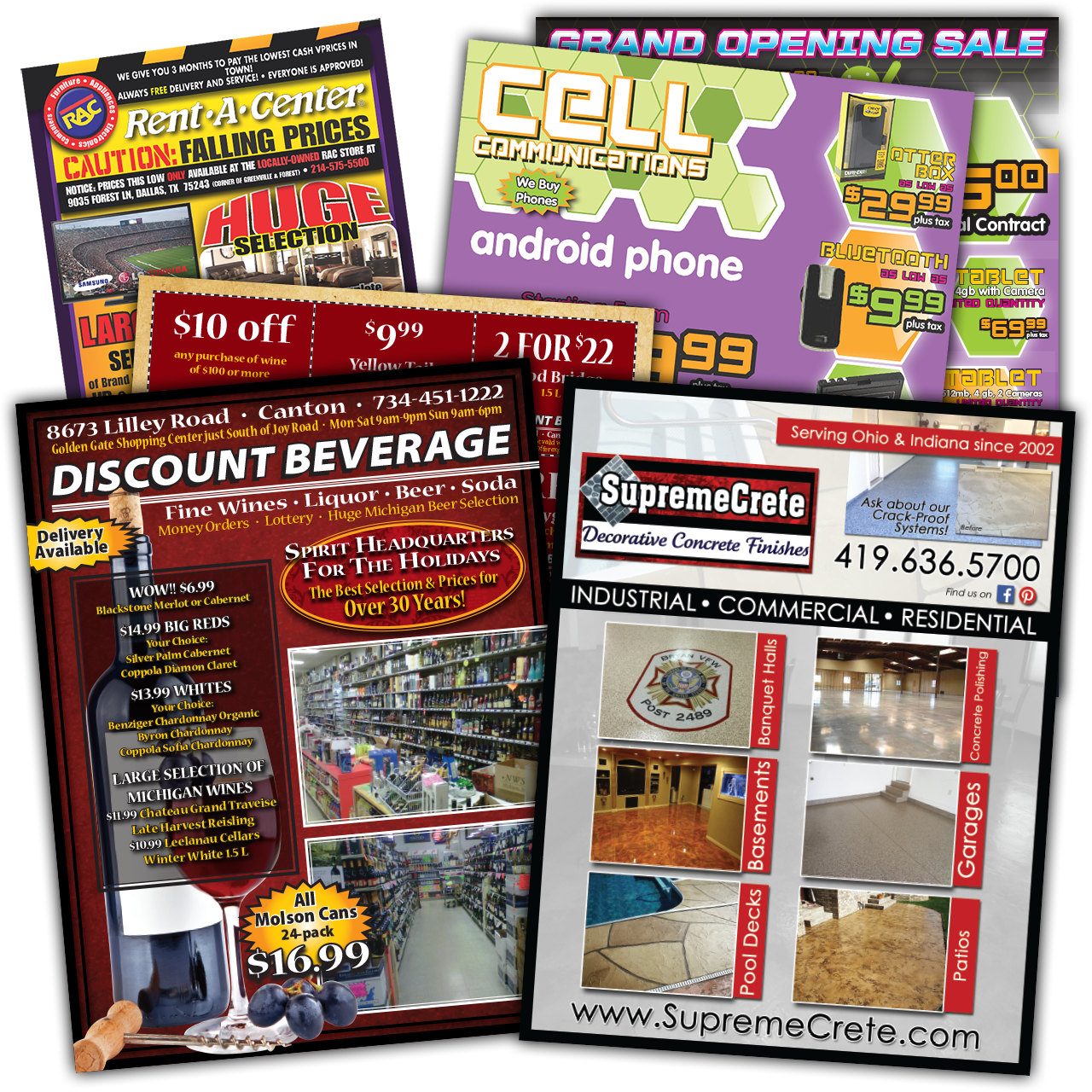 The Best Choice For Flyer Printing & Design - Flyer (1280x1280), Png Download