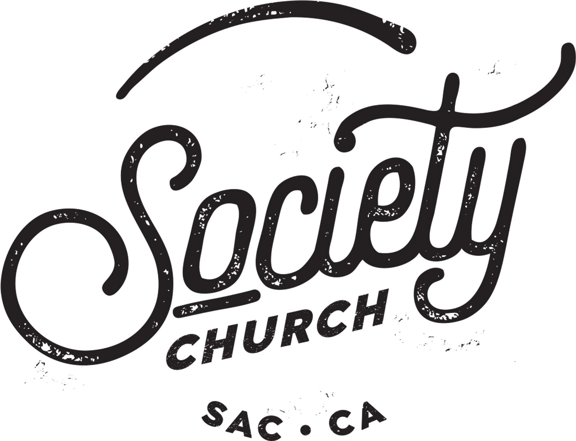 Society Church, Sacramento Ca - Calligraphy (1914x1497), Png Download