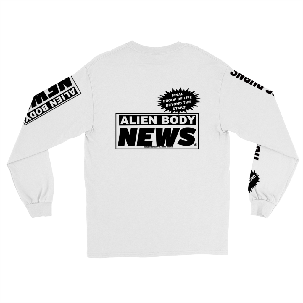 Lil Peep X Alien Body Alien Body News Longsleeve - Lil Peep Alien Body (1024x1024), Png Download