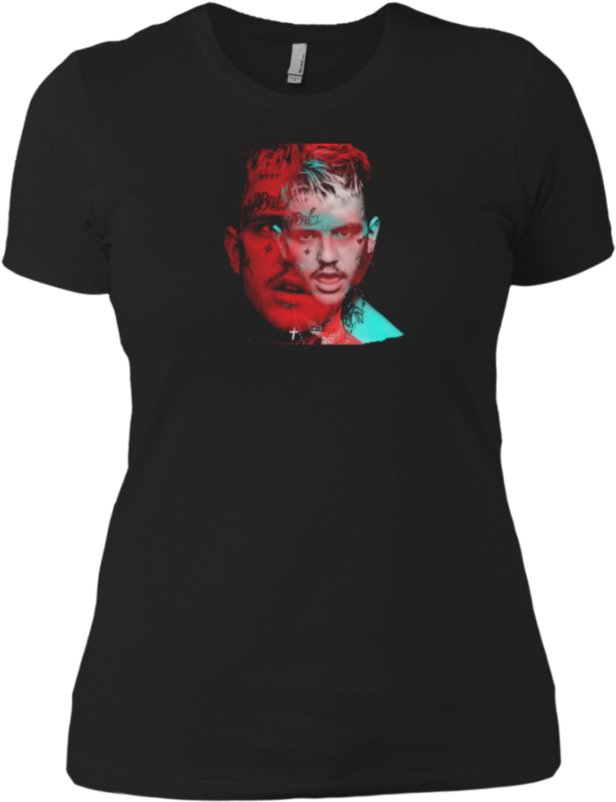 Lil Peep Rapper Fans Shirt Boyfriend T-shirt - T-shirt (1155x1155), Png Download