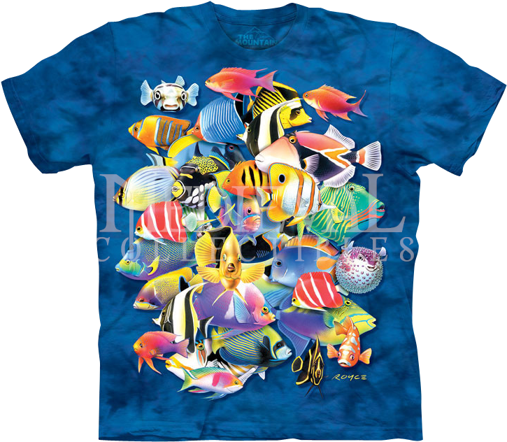 Tropical Fish Jam T Shirt - Tropische Shirt (740x740), Png Download
