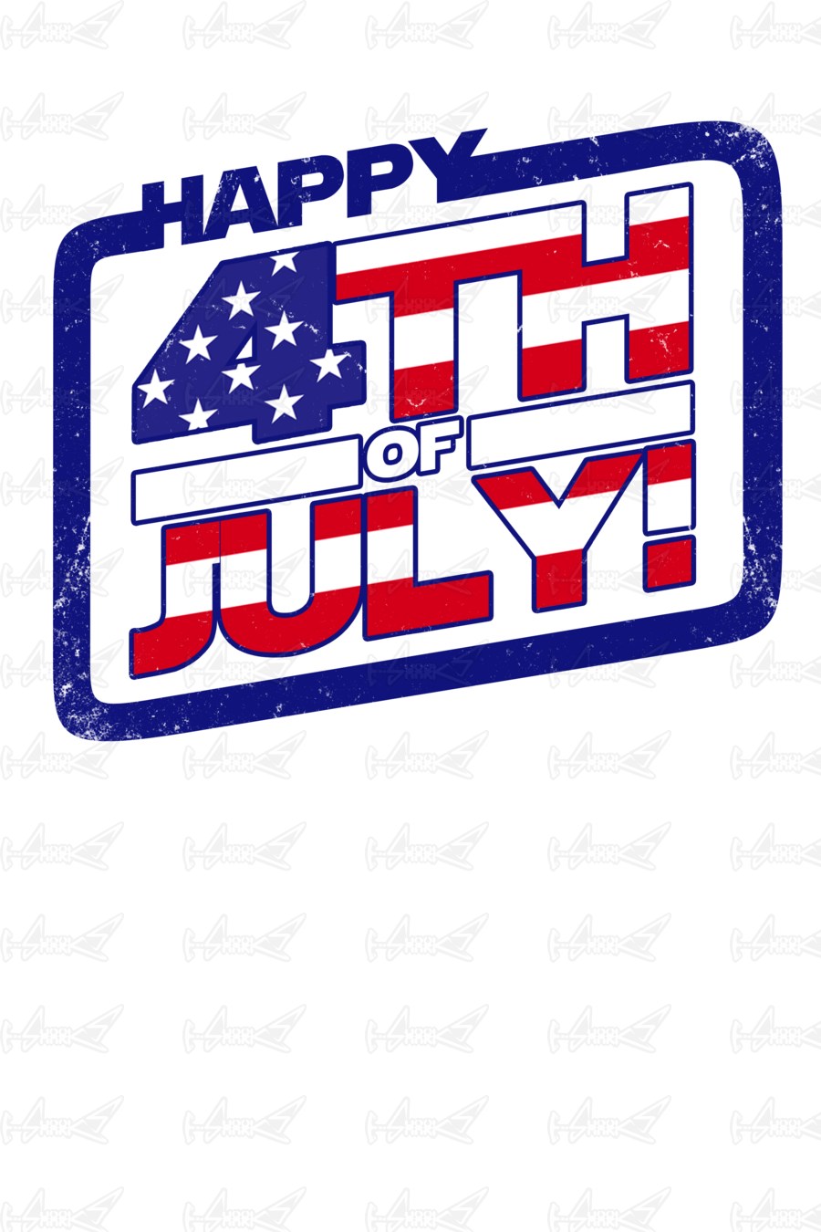 Happy 4th Of July - Carmine (900x1350), Png Download