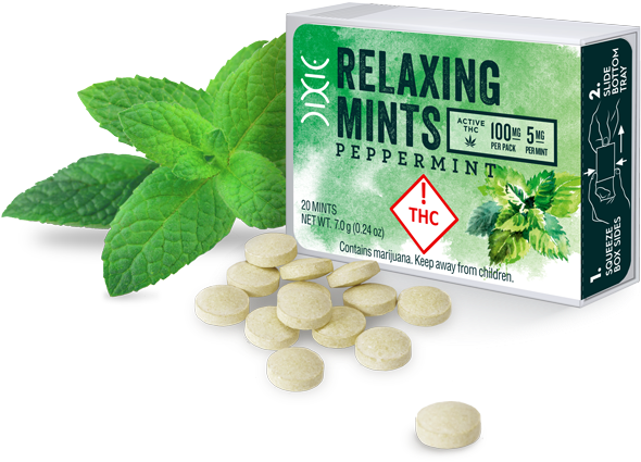 Dixie Brands To Bring Cannabis-infused Products To - Thc Mint (800x720), Png Download