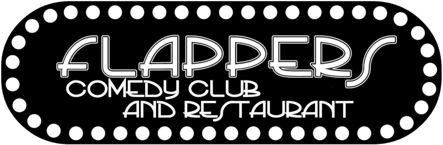 Flappers Logo Transparent - Flappers Comedy Club (1000x344), Png Download