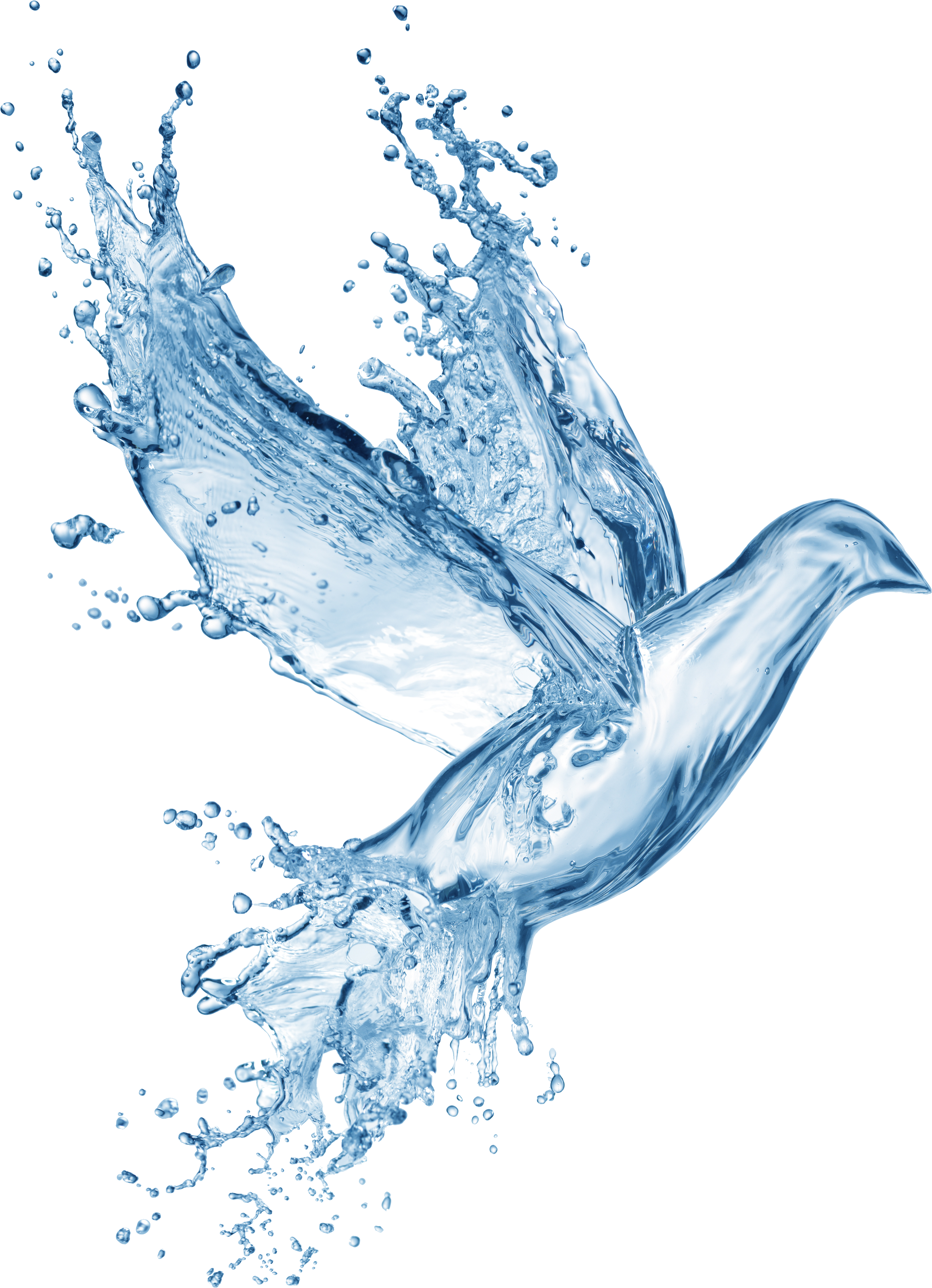Bible God Water Effects Prayer Gospel Disciple Clipart - Espiritu Santo Como Agua (4800x6000), Png Download