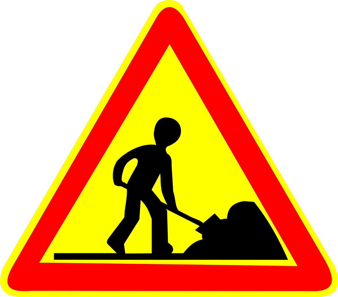Panneau Attention Png (1164x1024), Png Download