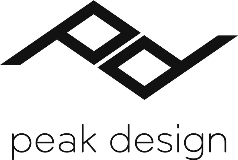 Logos Logo Lockup1 Black - Peak Design Logo (1128x688), Png Download
