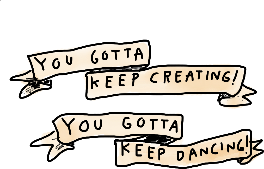 Our Hump Day Inspiration To Keep Dancin Png Gold Arrow - Line Art (1024x768), Png Download