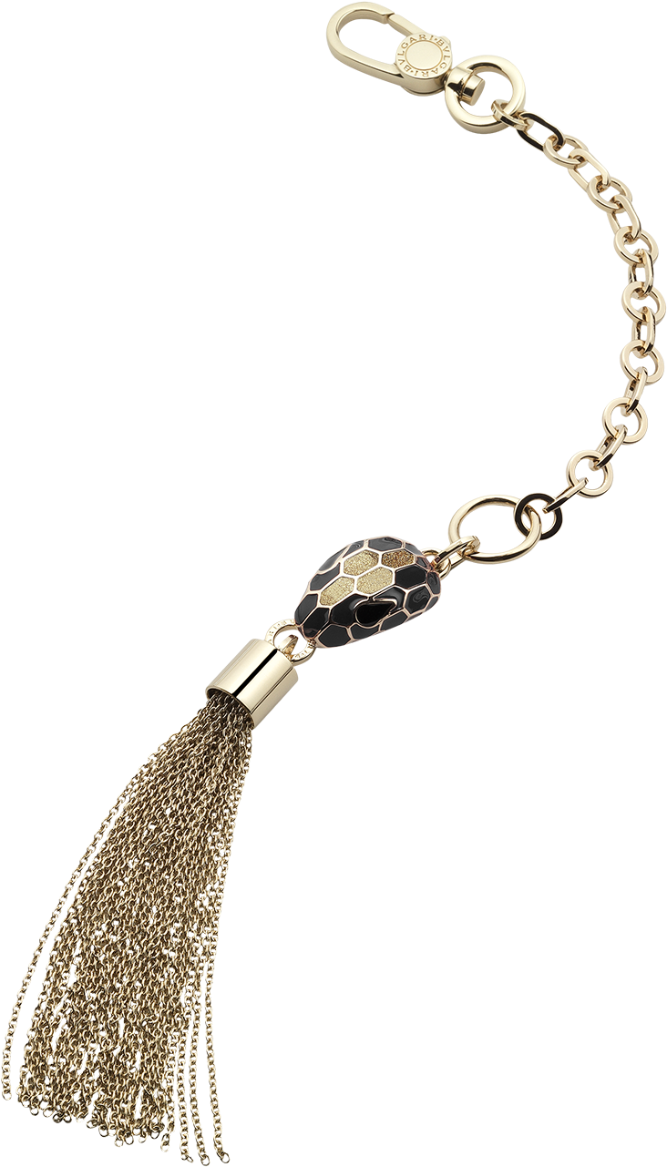 Serpenti Forever Charm Charm Metal Gold - Bijou De Sac Bulgari (1800x1405), Png Download