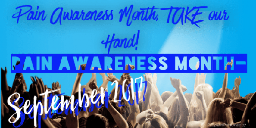 Free Png Download Pain Awareness Month 2018 Png Images - Pain Awareness Month 2018 (850x425), Png Download