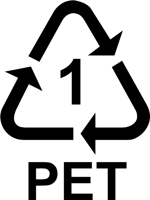Packaging Signs Free Png Image - Pet 1 Symbol (660x660), Png Download