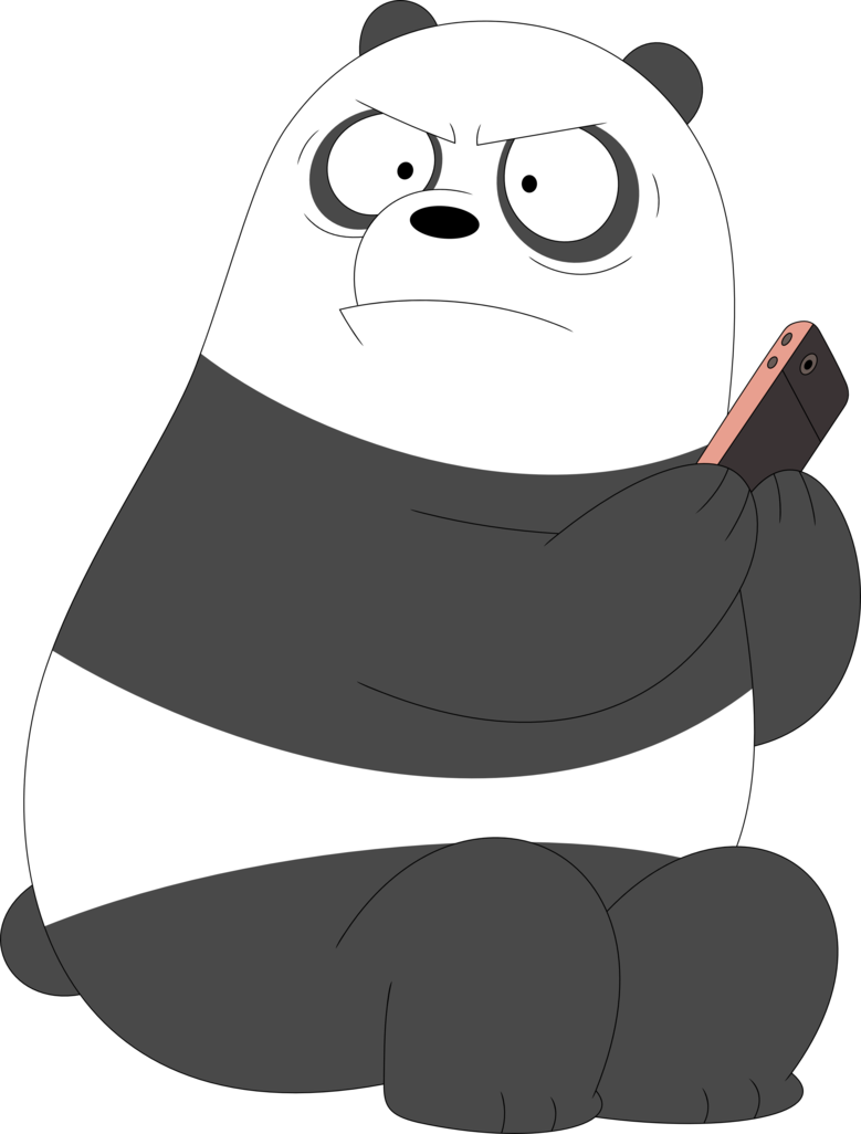 We Bare Bear Panda Png (779x1026), Png Download