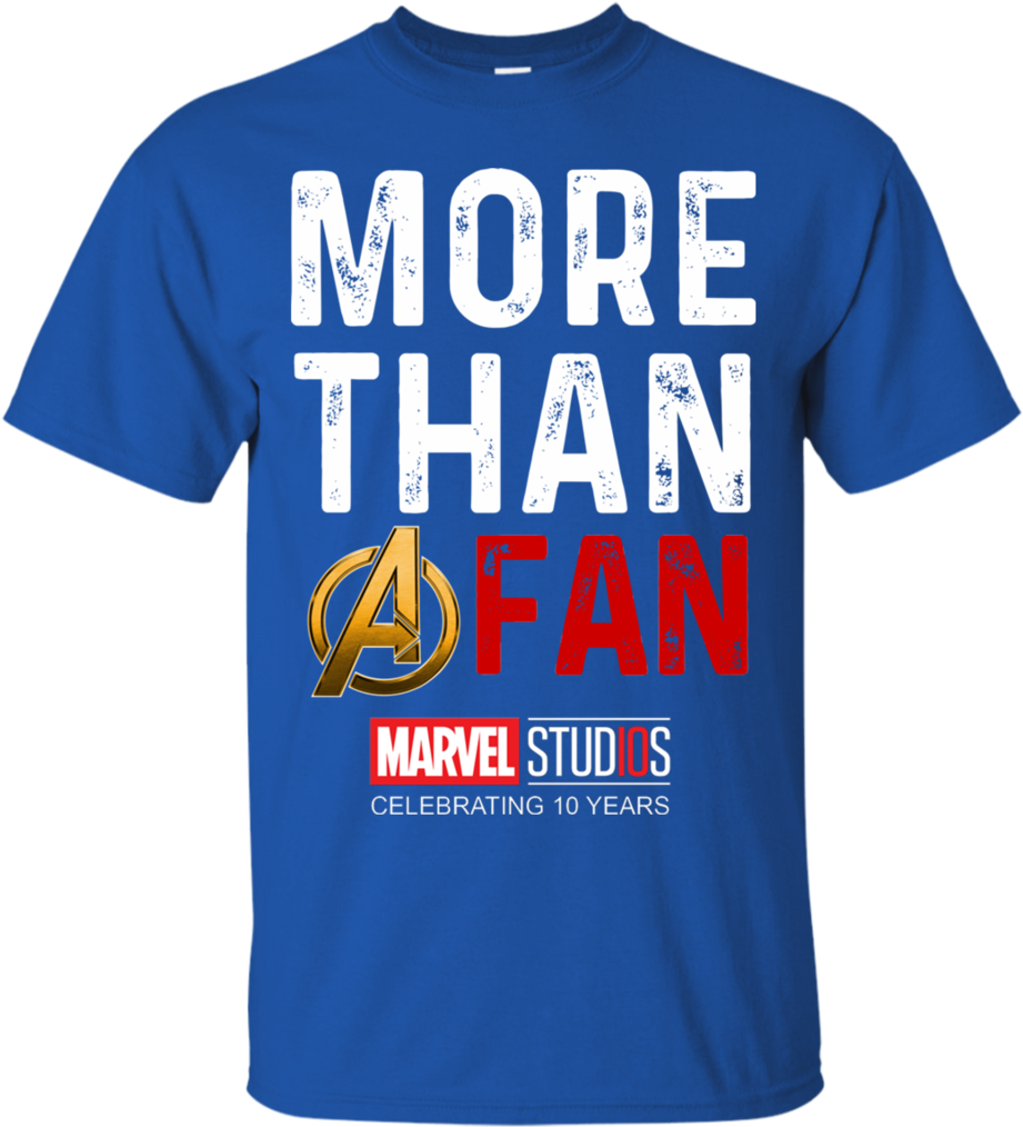 Marvel Studios Ten Years Marvel Universal - Active Shirt (1024x1024), Png Download