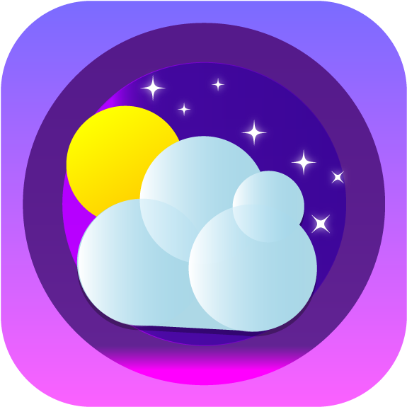 Weather Icon Dribbble - Circle (800x600), Png Download