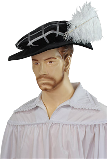 Price Match Policy - Mens Renaissance Hat (555x555), Png Download