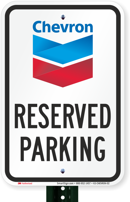 Reserved Parking Sign, Chevron - Parking Sign (800x800), Png Download