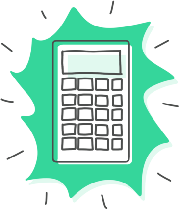 Icon - Calculator (1000x461), Png Download