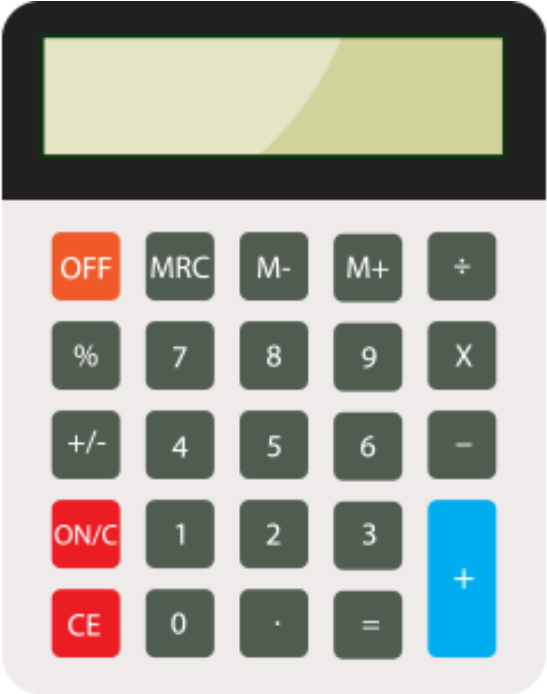 Slider Icon - Calculator Head (960x693), Png Download