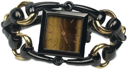 Gucci Signora Horsebit Watch Black - Handbag (600x600), Png Download