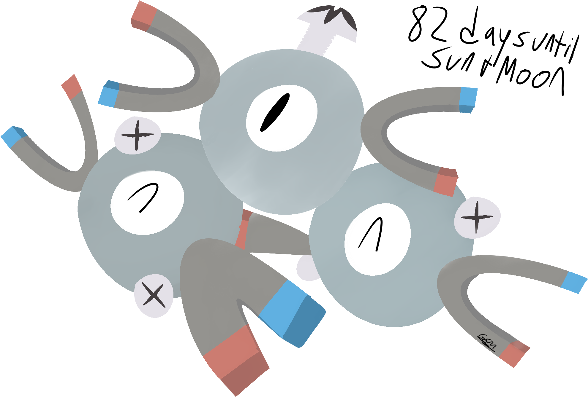 Oc Art82 Days Until Pokemon Sun And Moon - Graphic Design (2000x1500), Png Download