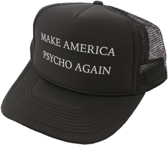 Make Psycho Again Trucker Hat - Baseball Cap (600x600), Png Download