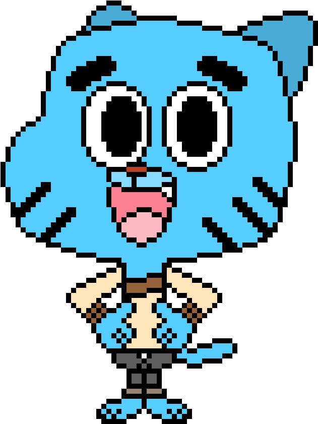 Gumball (710x890), Png Download