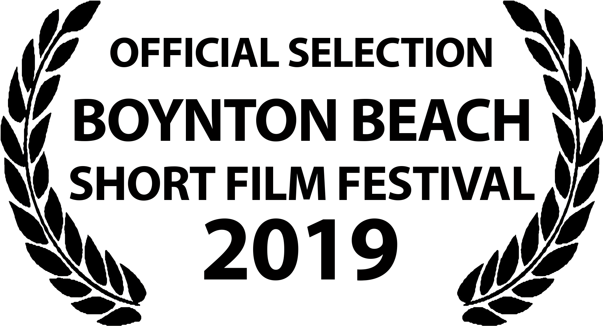 Download Black Laurel - Film Festival (2000x1107), Png Download