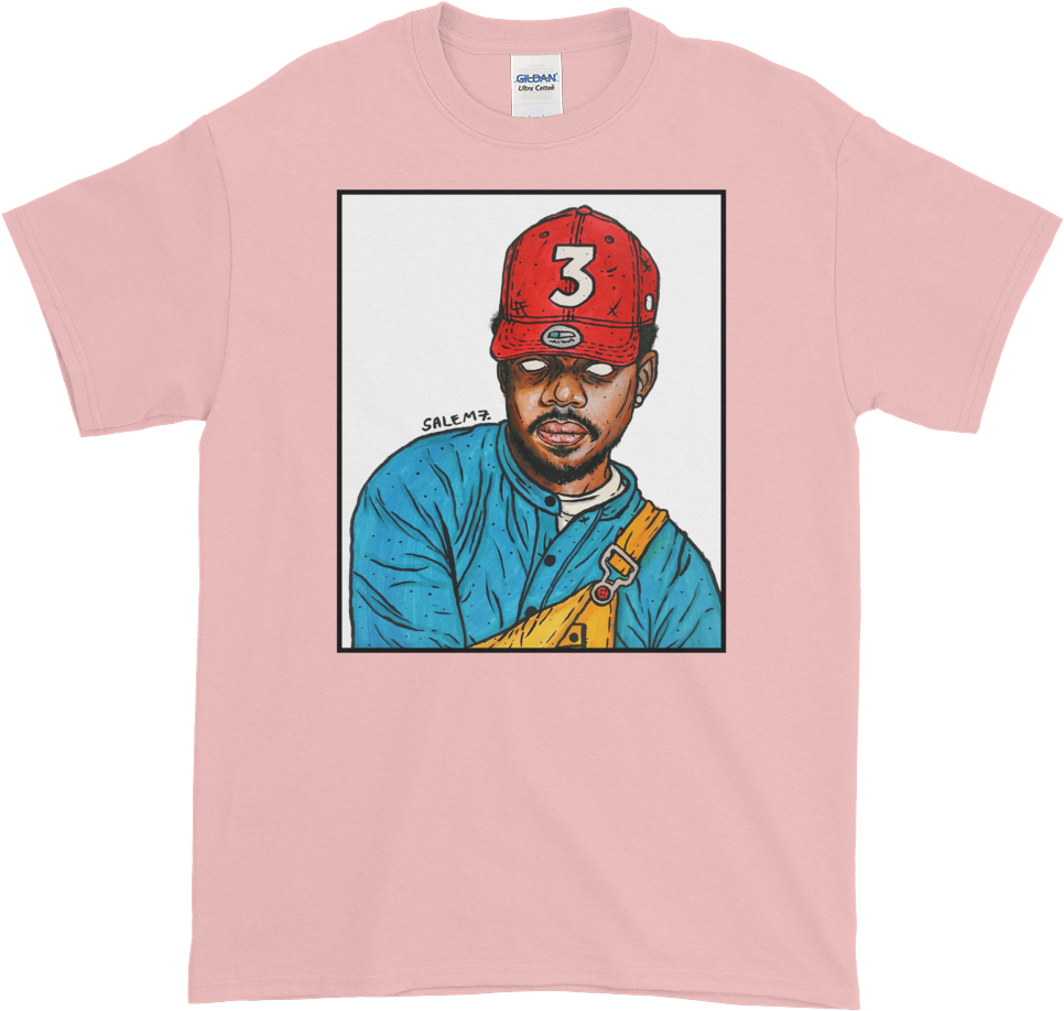 Chance The Rapper Tee - Shirt (1000x1000), Png Download