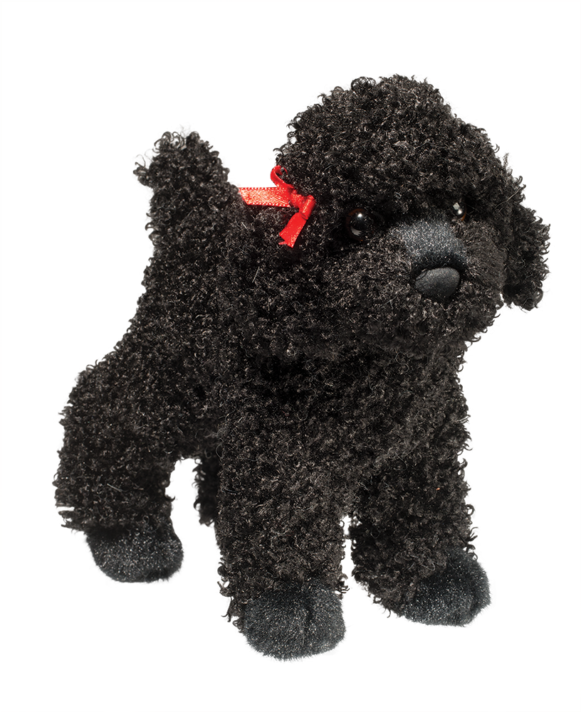 Gigi Black Poodle - Black Poodle (1000x1000), Png Download