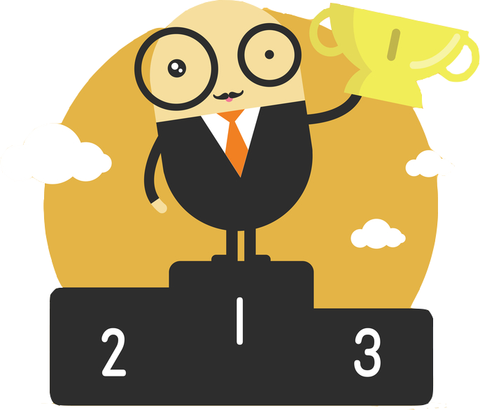 Football Trophies And Cups - Drawing (686x587), Png Download