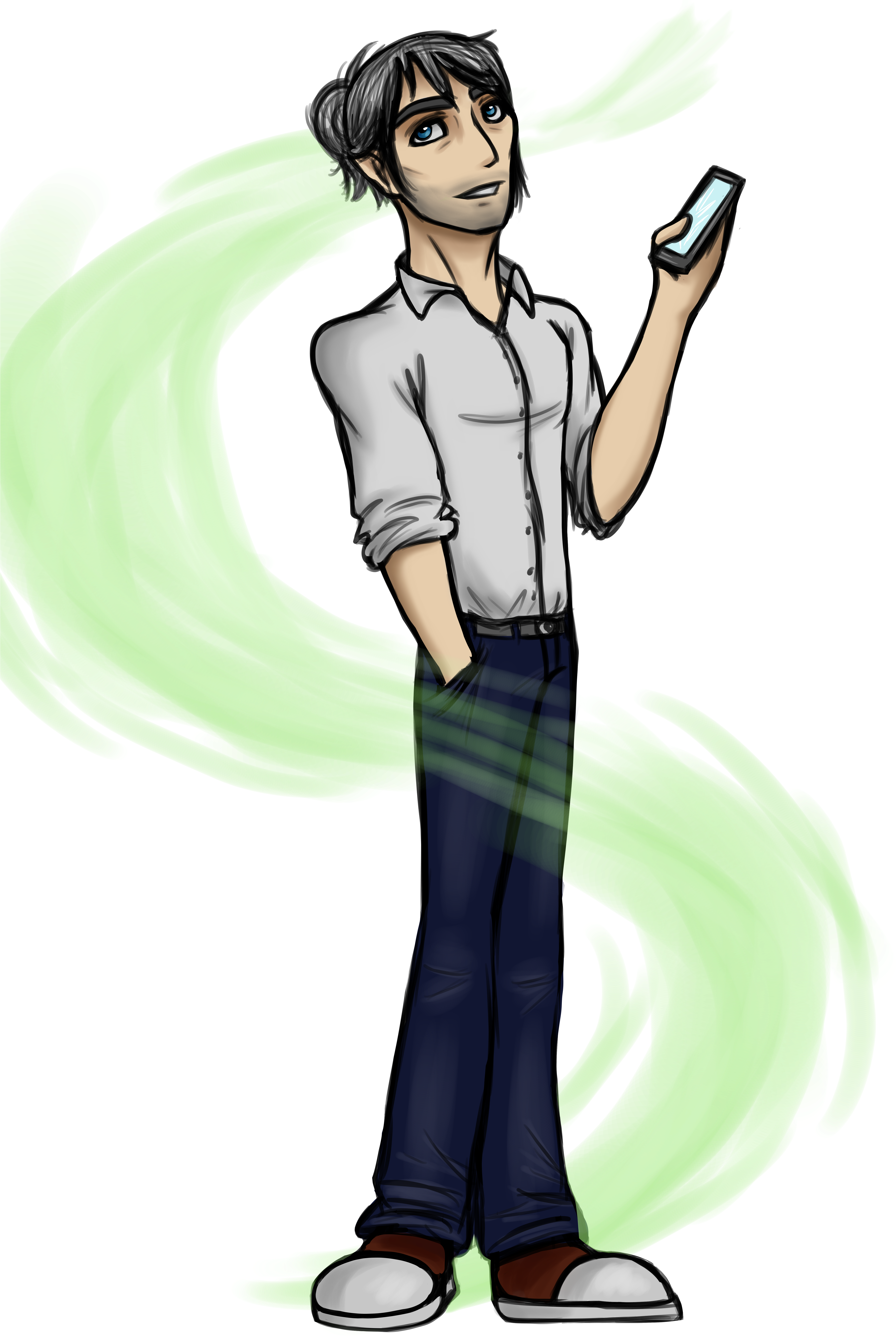 Dannyphantom - Cartoon (5787x8185), Png Download